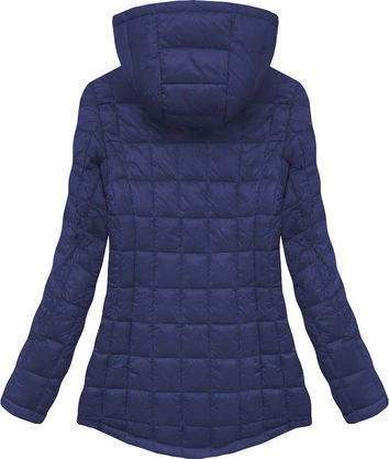 Dwustronna kurtka przejściowa czarno-granatowa (7699)