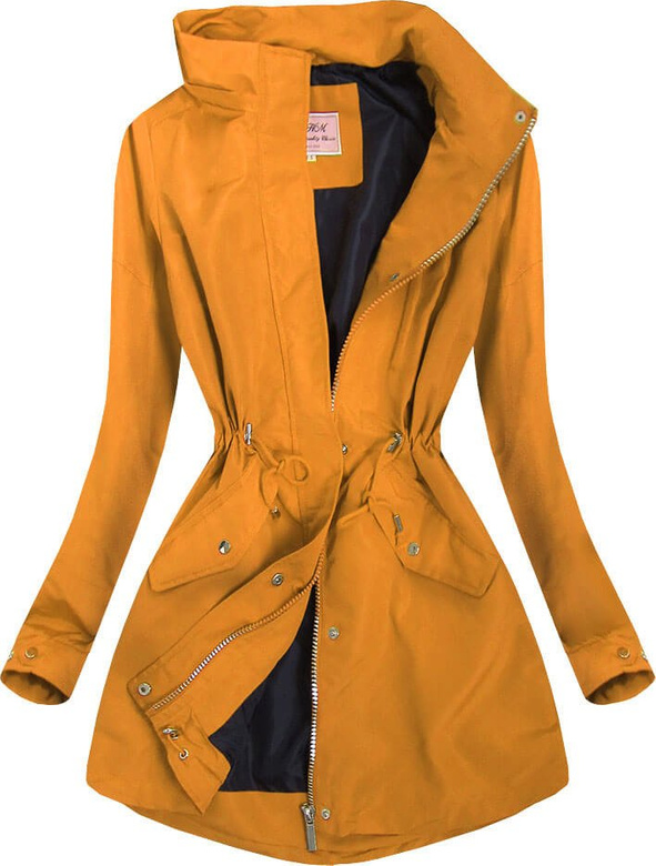 Kurtka typu parka żółta (XW02X)