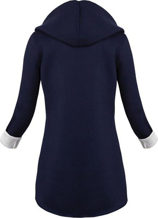 NARZUTKA BLUZA SWEETISSIMA GRANATOWA (8103-6)