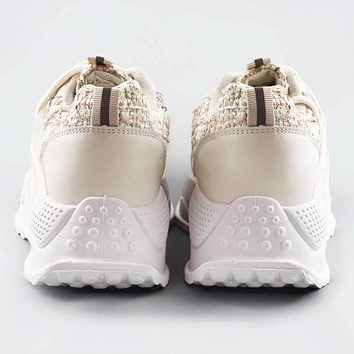 Buty sportowe damskie beżowe (7003)
