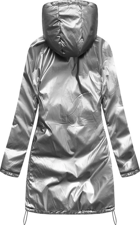 Dwustronna zimowa damska kurtka czarna (1908)