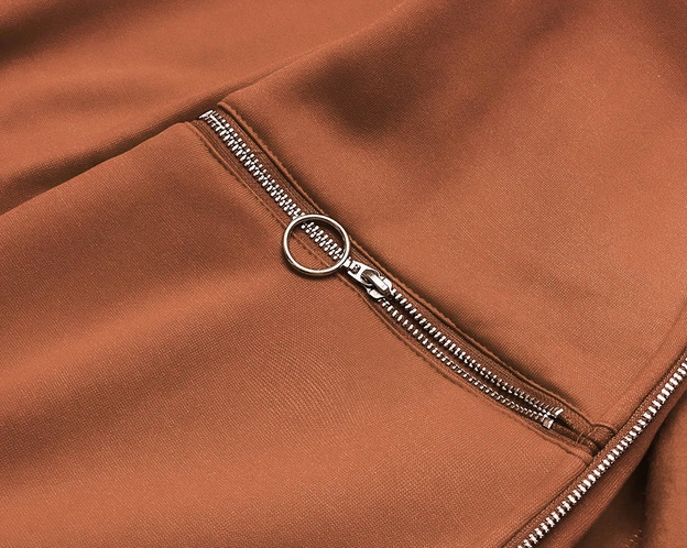 Taliowana bluza damska ruda (amg-17)