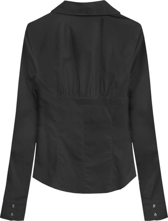 BAWEŁNIANA KOSZULA CZARNA (1085)