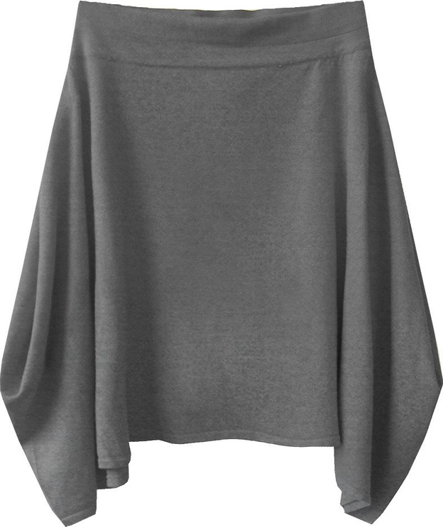 ASYMETRYCZNA SPÓDNICA SZARA (1551)