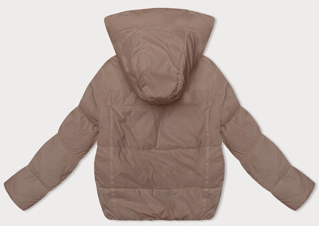 Sportowa kurtka damska ciemny beż (3096)