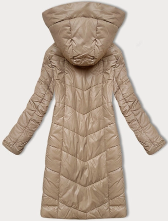 Pikowana przejściowa kurtka damska S'West beżowa (B8302-12)