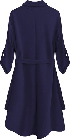 DŁUGA KOSZULA OVERSIZE GRANATOWA (538ART)