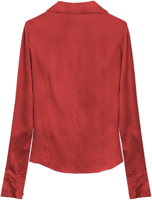 BAWEŁNIANA KOSZULA CZERWONA (1013)