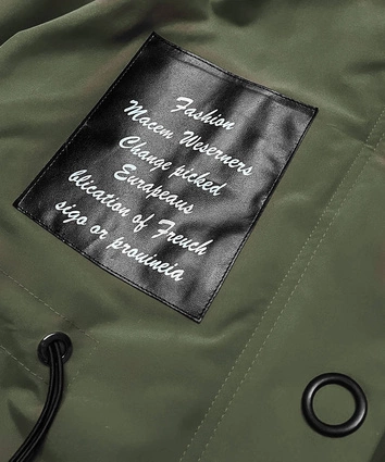 LEKKA DAMSKA PARKA ZIELONA (B9786-11)