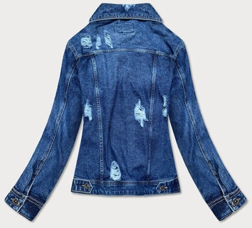 Damska kurtka dżins granatowa (d3578)