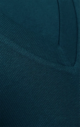 Dopasowana sukienka w prążki morska (5579-25)