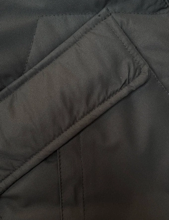 Puchowa dwustronna kamizelka damska army (5M3179-136)