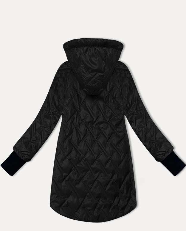 Lekka kurtka damska z odpinanym kapturem S'West czarna (B8371-1)