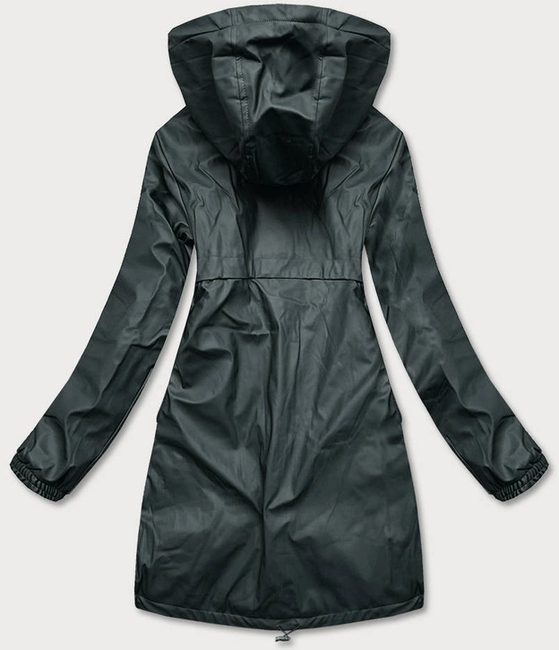 WODOODPORNA KURTKA DAMSKA TYPU SZTORMIAK CZARNOZIELONA (H1000-01)