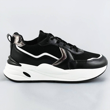 Sportowe buty damskie czarne (bs-06)