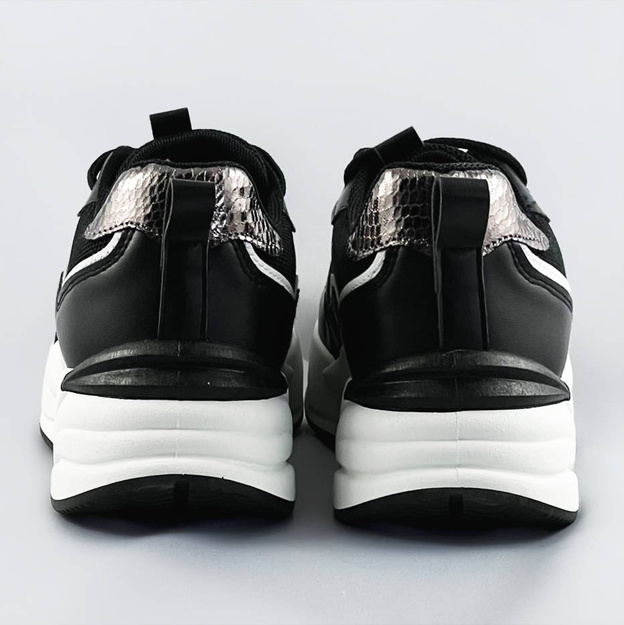 Sportowe buty damskie czarne (bs-06)