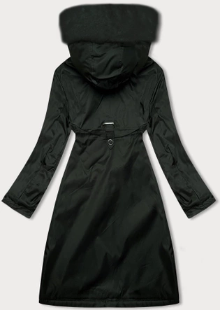 Parka damska zimowa z futerkiem S'West army (R558-11)