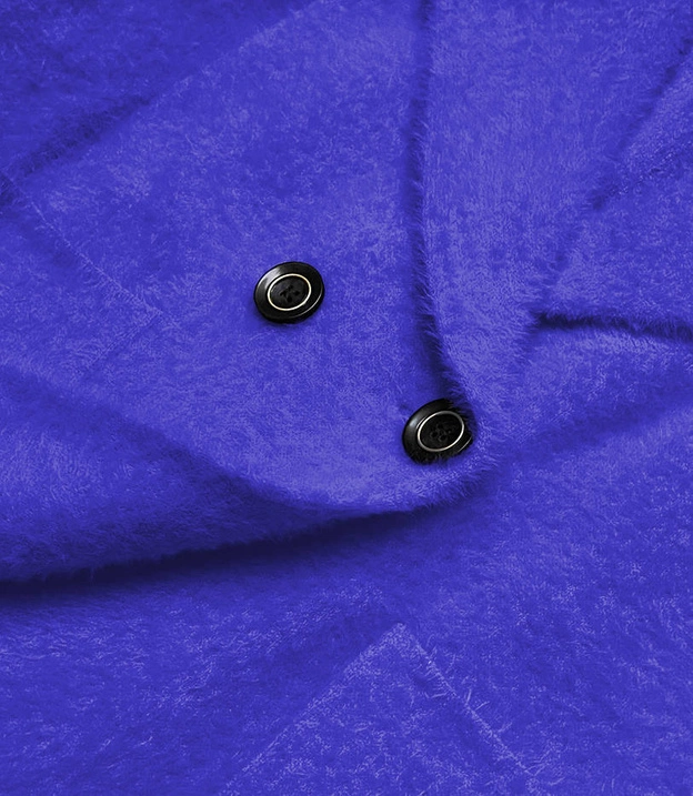 Krótka narzutka alpaka chabrowa (CJ65)