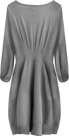 SWETER Z OZDOBNYMI KAMIENIAMI SZARY (1543)