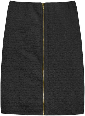 SPÓDNICA BANDAŻOWA CZARNA (6143)