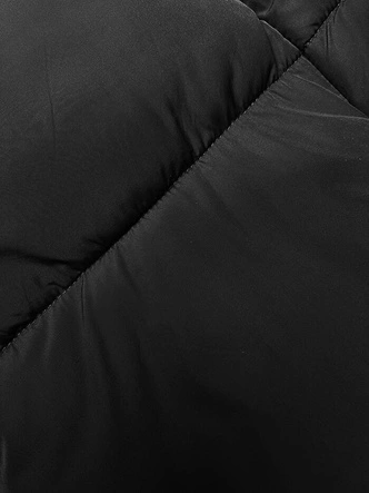 Taliowana kamizelka damska czarna (16M9093-392)