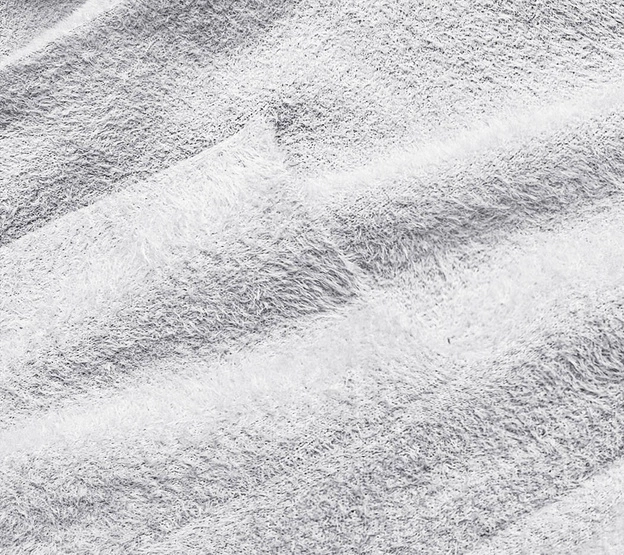 Długa wełniana narzutka alpaka z kapturem jasnoszara (M105-1)