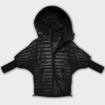 Damska kurtka nietoperz Minority czarna (P3-6913-1)