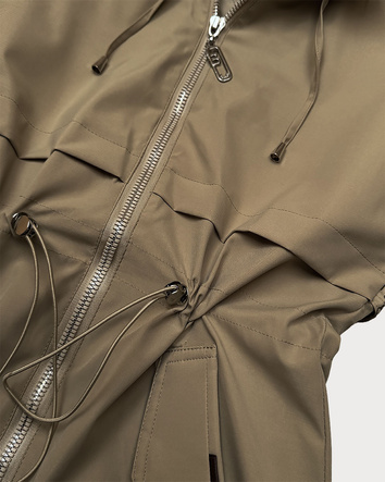 Damska kurtka z monogramem Goodlookin khaki (KK60412-2#)