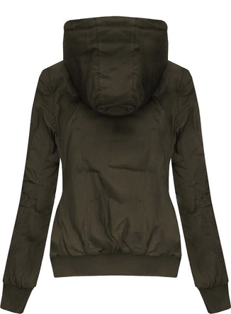 DWUSTRONNA KURTKA BOMBER KHAKI (W712)