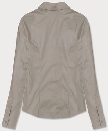 KLASYCZNA KOSZULA DAMSKA KAKAO (HH039-3)