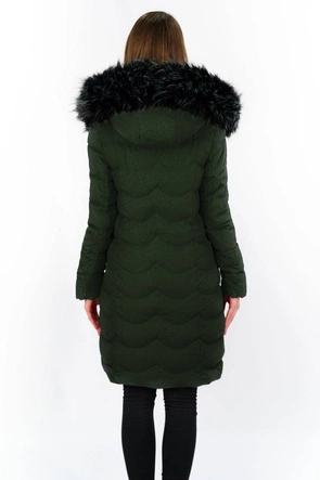 PIKOWANA KURTKA Z KAPTUREM KHAKI (1906)