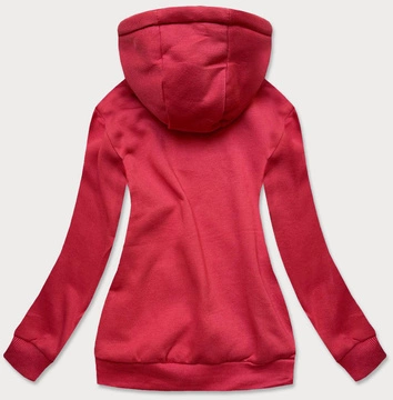 Damska bluza dresowa czerwona (W02-18)