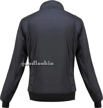 KURTKA WIATRÓWKA CZARNA AL NWICK (50320)