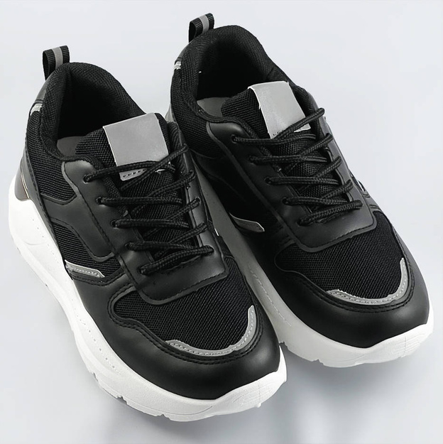 Sneakersy damskie czarne (bs-01)