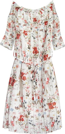 PLISOWANA SUKIENKA HISZPANKA BIAŁA (350ART)