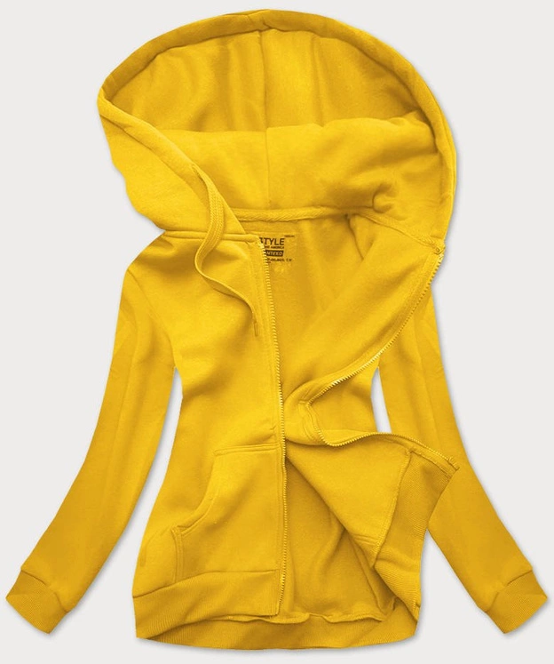 Bluza damska sportowa słoneczny żółty (W03-28)