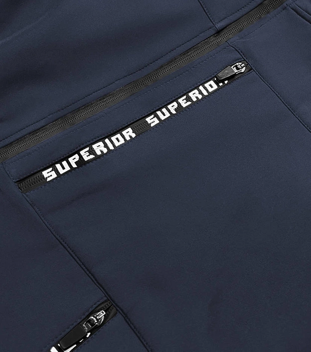 Damska kurtka sportowa typu softshell granatowa (HD180-4)