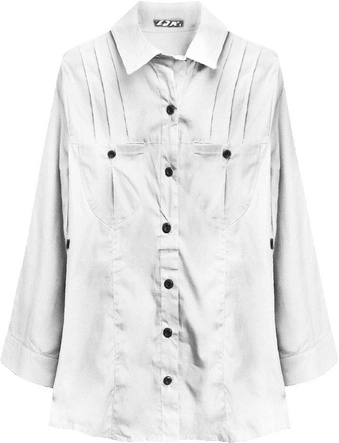 BAWEŁNIANA KOSZULA BIAŁA (1037)