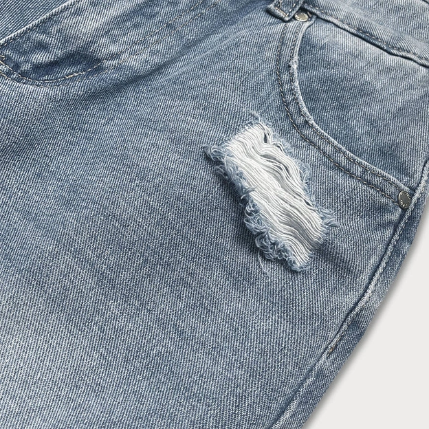 Szorty jeansowe z przetarciami (wl2276)