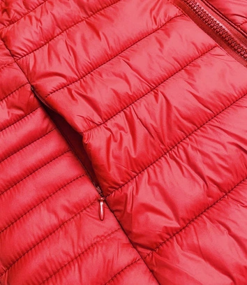 Pikowana kamizelka damska czerwona (23038-270)