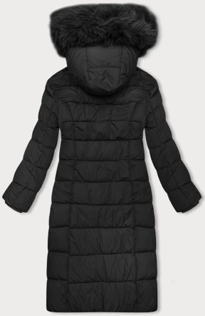 Zimowa kurtka damska z kapturem J Style czarna (16M9126-392)