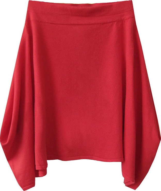 ASYMETRYCZNA SPÓDNICA CZERWONA (1551)
