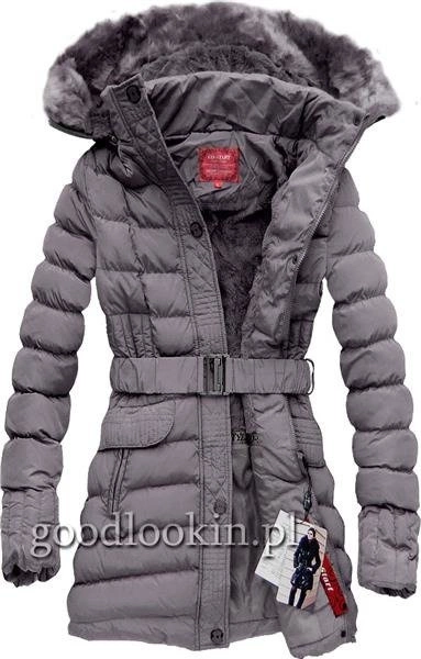 KURTKA ZIMOWA GO-START BRUDNY FIOLET (501BS-2)