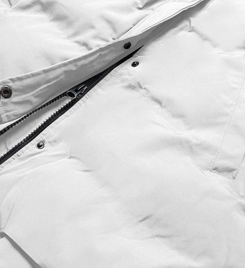 Damska kurtka zimowa biała (5M781-281)