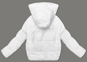 Sportowa kurtka damska biała (3096)