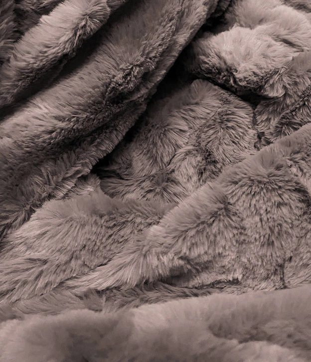 Kurtka zimowa damska z kapturem cappuccino (fm09-3)