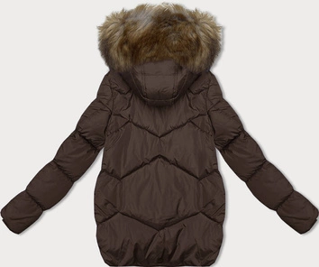 Przejściowa kurtka z kapturem brązowa (LHD-23002)