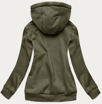 Damska bluza dresowa khaki (W02-29)