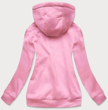 Damska bluza dresowa różowa (W02-20)