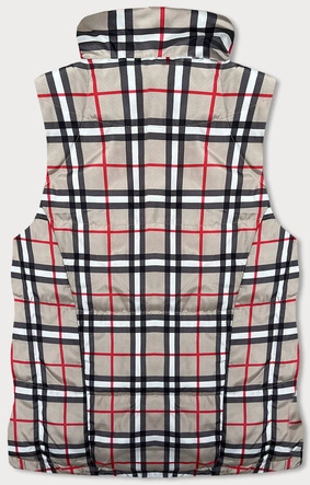 Dwustronna kamizelka damska zielona (2383)